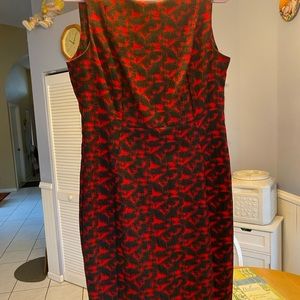 Red and black multiple occasion dress